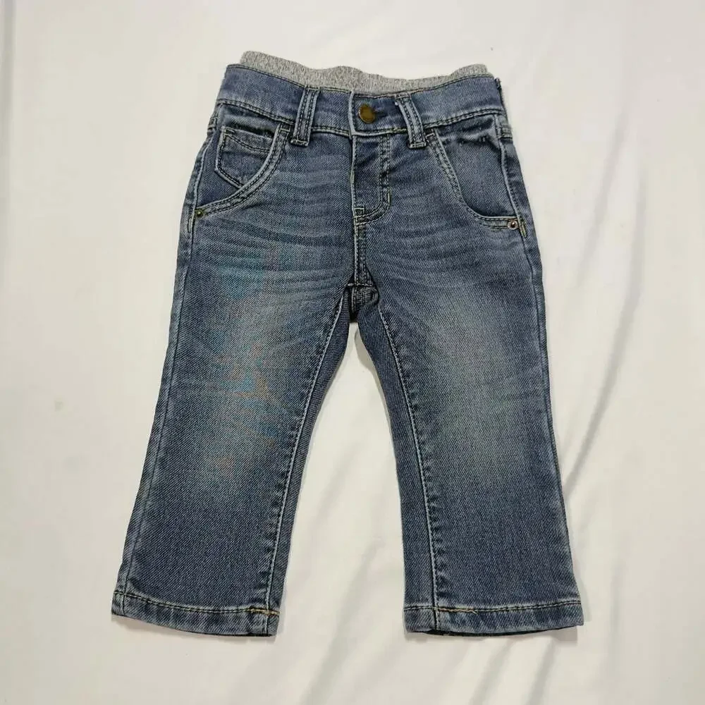Genuine Kids from OshKosh Lined Skinny Stretch Jeans Size 18M Unisex